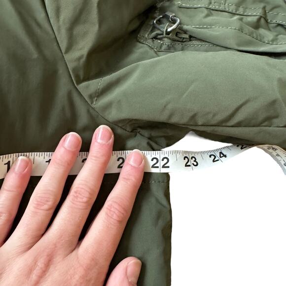 Alpha Industries MA-1 Quilted Bomber Jacket Olive Green Puffer - Picture 8 of 10